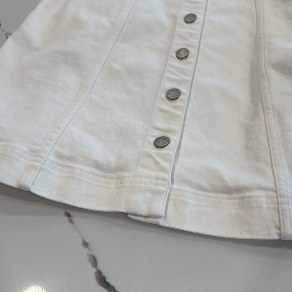 Madewell white denim jumper - Picture 4 of 5